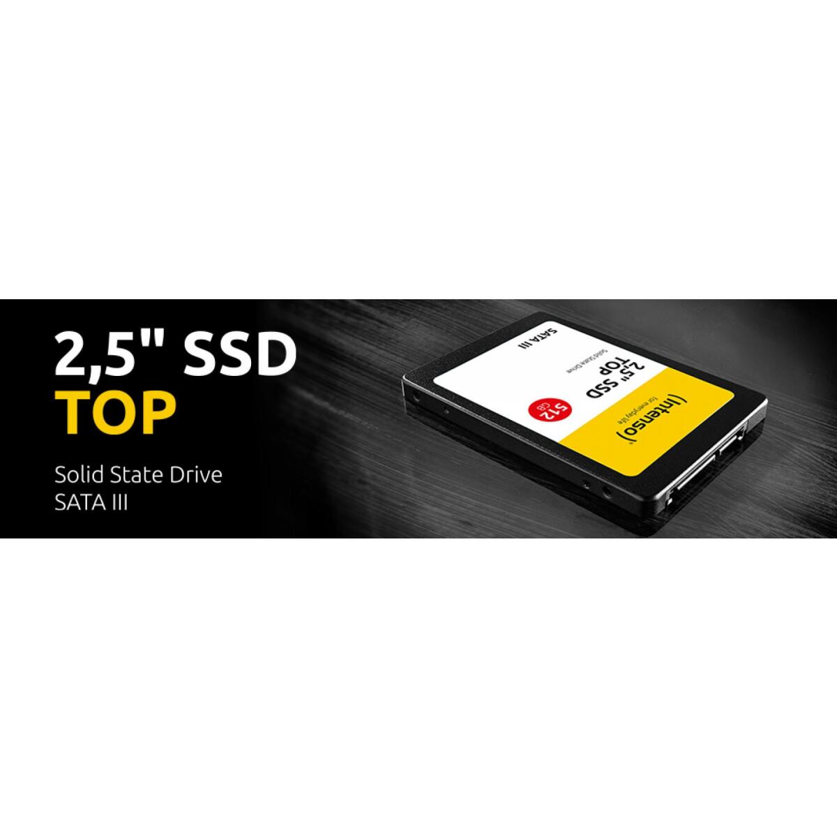 SSD Intenso 512GB TOP SATA3 2,5'' intern - Computerhilfe OWL Onlinesh,  40,16 €