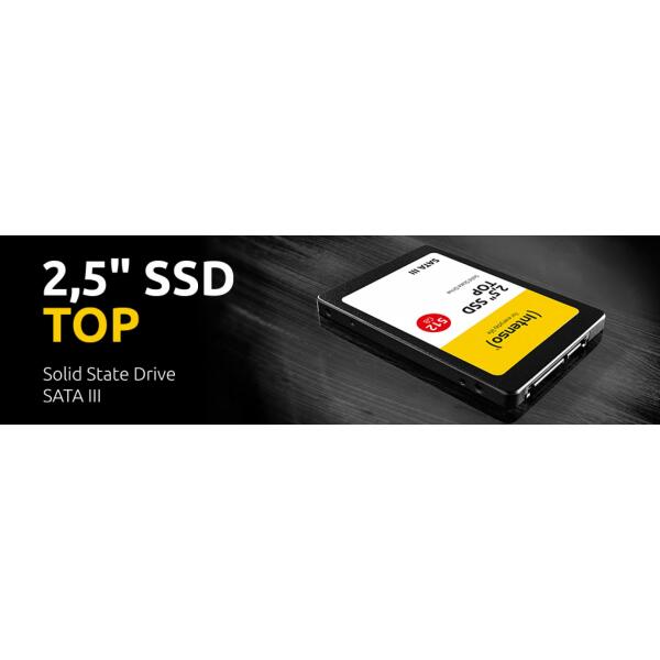 SSD Intenso 512GB TOP SATA3 2,5 intern