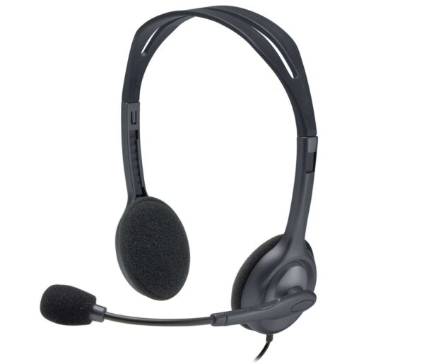Headset Logitech H111 Wired Black