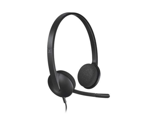 Headset Logitech H340 Wired Black