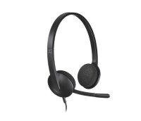 Headset Logitech H340 Wired Black