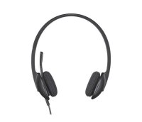 Headset Logitech H340 Wired Black