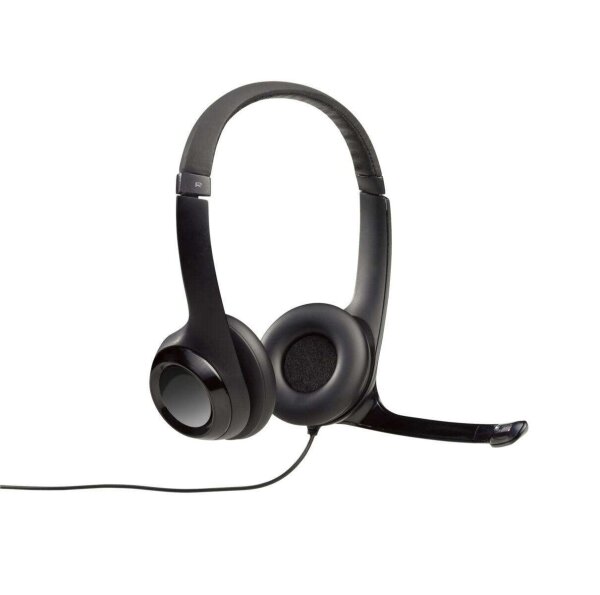 Headset Logitech H390 Wired Black