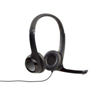 Headset Logitech H390 Wired Black