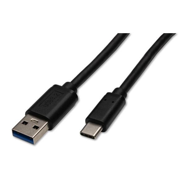 Kabel Usb Kabel A-Stecker C-Stecker Schwarz 0,5M Usb-A Auf Usb-C
