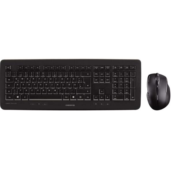 Keyboard & Mouse Cherry Wireless Combo Dw5100 Black