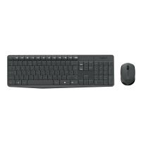 Keyboard & Mouse Logitech Wireless Combo Mk235 Black