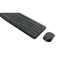 Keyboard & Mouse Logitech Wireless Combo Mk235 Black