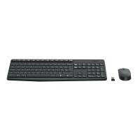 Keyboard & Mouse Logitech Wireless Combo Mk235 Black