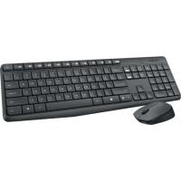 Keyboard & Mouse Logitech Wireless Combo Mk235 Black