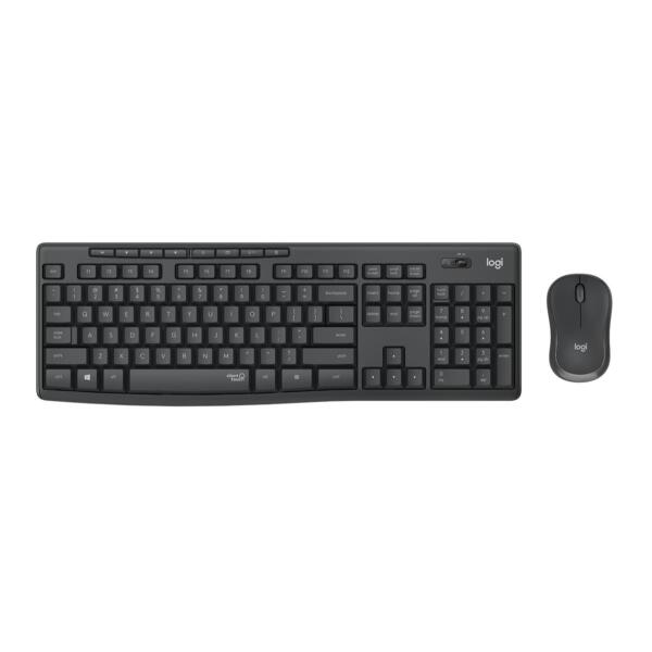 Keyboard & Mouse Logitech Wireless Combo Mk295 Graphite