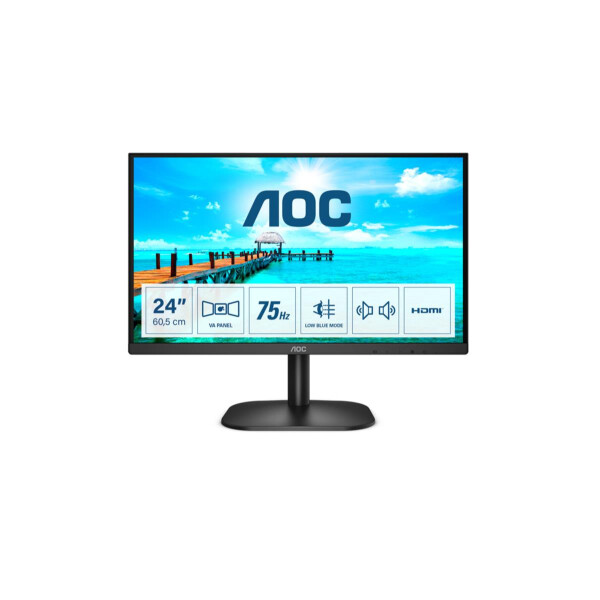 Tft Aoc 24B2xdam 61Cm Led,Hdmi,Dvi,Vga,Sp