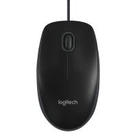Mouse Logitech B100 Optical Usb Mouse Black