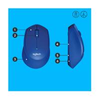 Mouse Logitech M330 Silent Plus Blue