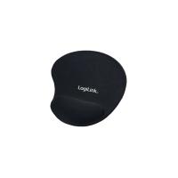 Mouse Pad Logilink Mousepad Mit Silikon Gel Handballenauflage, Schwarz