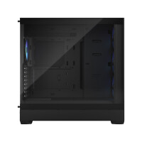 Fractal Pop Xl Air Rgb Tg Clear Tint - Schwarz