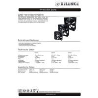 Xilence Case Fan 60 Mm Slim Line, White Box, Xpf60s.W