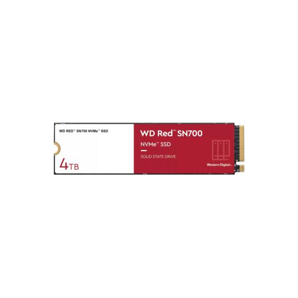 Wd Red Sn700 4Tb Nas Nvme M.2 Pcie Express Gen3.0 X4 Wds400t1r0c