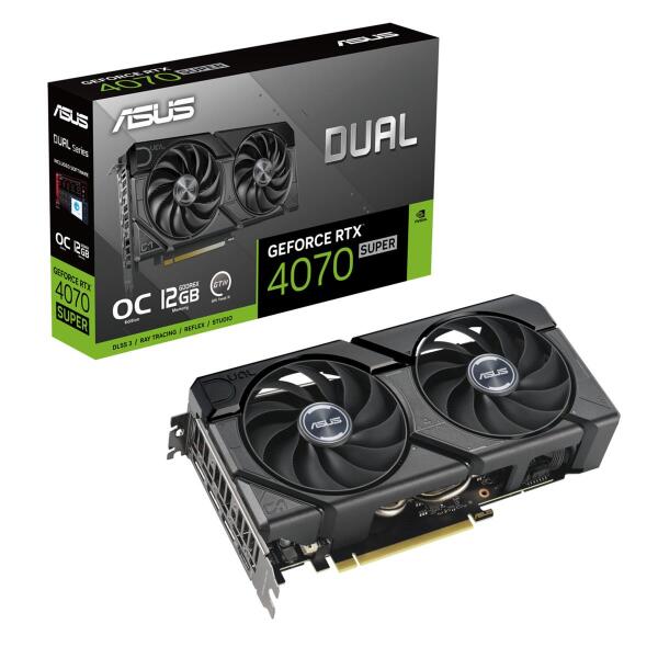 Asus Geforce® Rtx 4070 Super 12Gb Dual Evo Oc