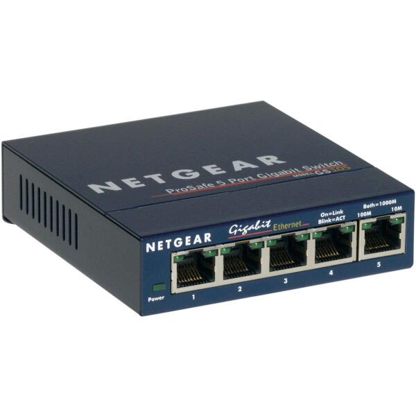 Netgear Switch Pro Safe 5-Port 10/100/1000