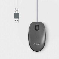 Mouse Logitech M100  Rechts- Und Linkshändig