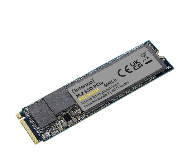 Intenso 500Gb M.2 2280 Pcie 3.0 X4 Premium Nvme 1.3  3835450