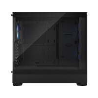 Fractal Pop Air Rgb Tg Clear Tint - Schwarz