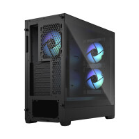 Fractal Pop Air Rgb Tg Clear Tint - Schwarz