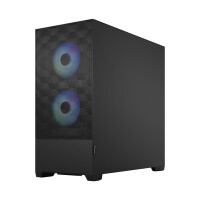 Fractal Pop Air Rgb Tg Clear Tint - Schwarz