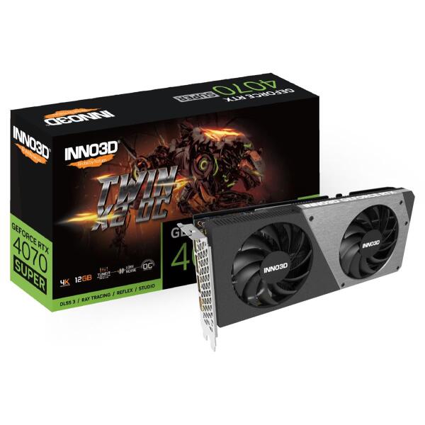 Inno3d Geforce® Rtx 4070 12Gb Super Twin X2 Oc