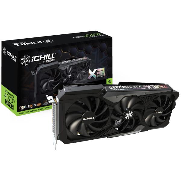 Inno3d Geforce® Rtx 4070 Ti 16Gb Super Ichill X3