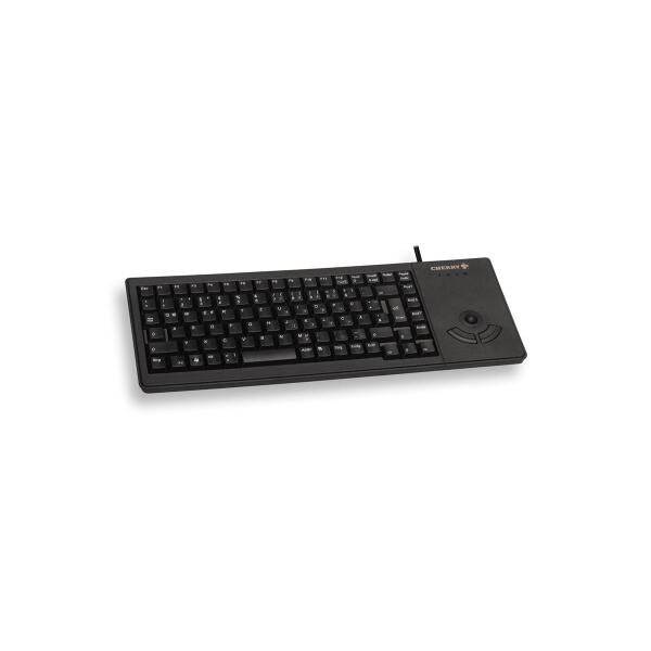 Keyboard Cherry Xs G84-5400Lumde-2  Trackball - Schwarz - Kabelgebunden