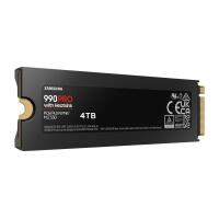 Samsung 990 Pro M.2 4Tb Nvme  Pcie 4.0 X4 Heatsink