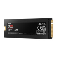 Samsung 990 Pro M.2 4Tb Nvme  Pcie 4.0 X4 Heatsink