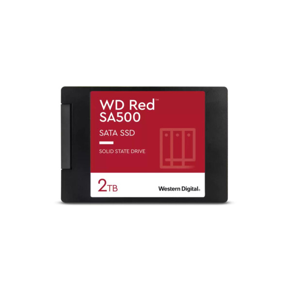 Wd Red Sa500 2Tb Nas Sata3 2,5 7Mm  3D Nand