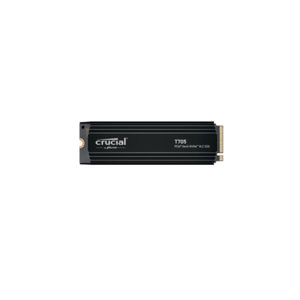 Crucial 1Tb T705  Pcie 5.0 X4 M.2 Nvme Gen5 Mit Kühlkörper
