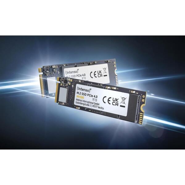 Intenso 500Gb Mi500 M.2 2280 Pcie Gen.4 X4 Nvme 1.4