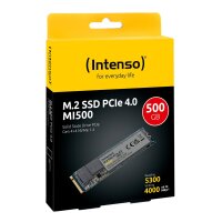 Intenso 500Gb Mi500 M.2 2280 Pcie 4.0 X4 Nvme 1.4  3836450