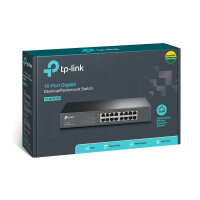 Tp-Link Switcher Gigabit 16-Port 10/100/1000M Tl-Sg1016d