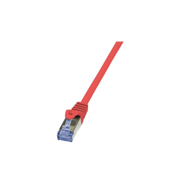 Kabel Patchkabel Cat. 6A 1M Logilink Rot