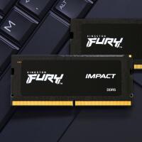 32Gb Ddr5 Kit 2X16gb Pc 6400 Kingston Fury Impact  Kf564s38ibk2-32