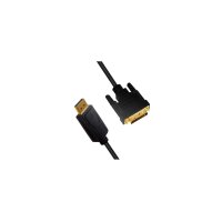 Kabel Logilink Displayport Dp/M - Dvi/M Schwarz 2M Cv0131