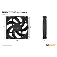 Be Quiet Silentwings 4 140Mm