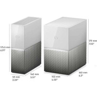 Nas Server Wd 12Tb My Cloud Home Duo Wdbmut0120jwt-Eesn