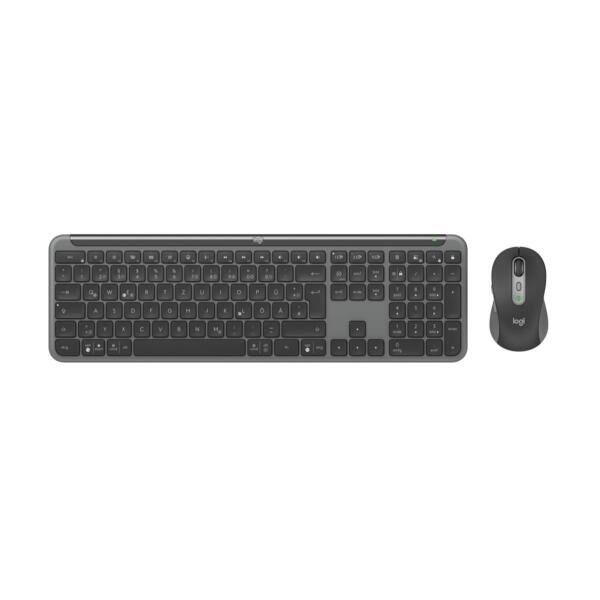 Keyboard & Mouse Logitech Wireless Combo For Business Mk950 Slim Black