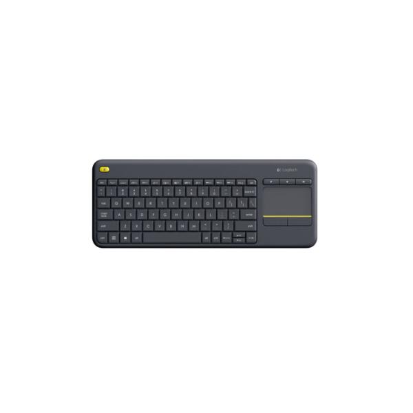 Keyboard Logitech K400 Plus Wireless Touch Black