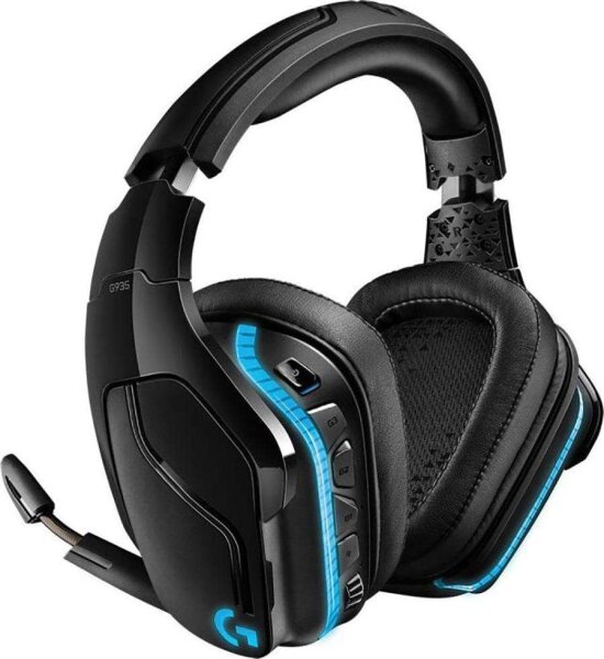 Headset Logitech Gaming G935 Wireless Black