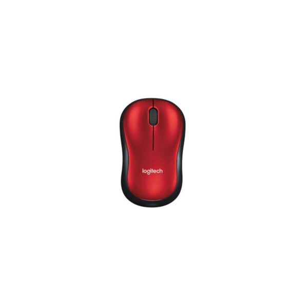 Mouse Logitech M185 Wireless Red