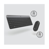 Keyboard & Mouse Logitech Slim Wireless Combo Mk470