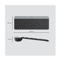 Keyboard & Mouse Logitech Slim Wireless Combo Mk470